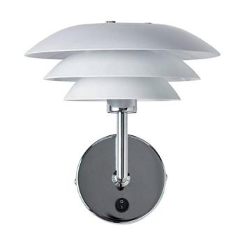 Dyberg Larsen DL20 fali lámpa fém 20 cm fehér kép