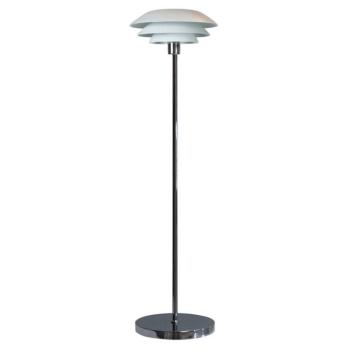 Dyberg Larsen DL31 állólámpa fém Ø 31 cm fehér kép