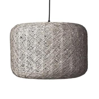Dyberg Larsen függesztéklámpa Spin L, szürke, Ø 45 cm kép