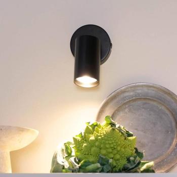 Dyberg Larsen mennyezeti spotlámpa Modern, fekete, hossza 14 cm kép