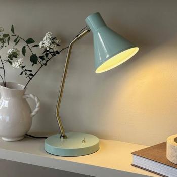 Dyberg Larsen Sleep asztali lámpa, menta zöld, magasság 43,3 cm kép