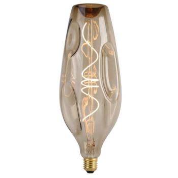 E27 szabályozható LED izzó G110 barna 4W 80lm 1800K kép