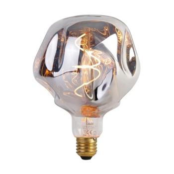 E27 szabályozható LED izzó G125 ezüst 4W 75lm 1800K kép