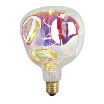 E27 szabályozható LED izzó G125 Szivárvány 4W 200lm 1800K kép