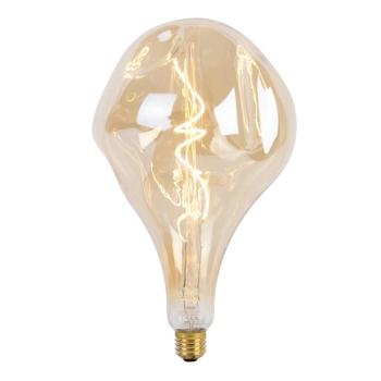 E27 szabályozható LED izzó PS160 arany 6W 340lm 1800K kép