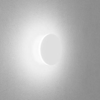 Egger DLS fali lámpa Orbit, fehér, Ø 12,5 cm, alumínium, 2700 K kép