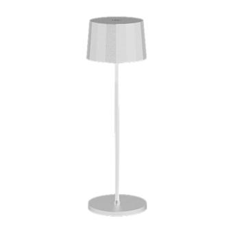 Egger DLS LED-es újratölthető asztali lámpa Tosca, fehér kép