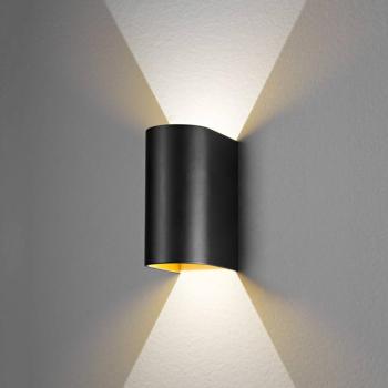 Egger DLS LED fali lámpa Feeling, fekete-arany kép