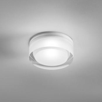 Egger DLS Phoenix Phoenix süllyesztett lámpa, fehér, Ø 9 cm, akril 3,000 K kép