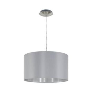 EGLO , 31601 , MASERLO , függeszték , E27 , 1X60W , IP20 , szürke, ezüst kép