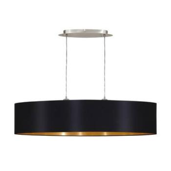 EGLO , 31616 , MASERLO , függeszték , E27 , 2X60W , IP20 , fekete, arany kép