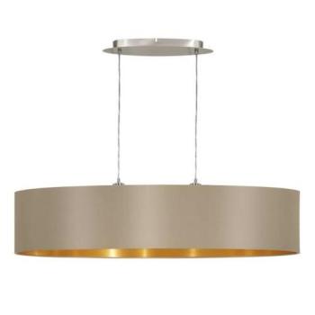 EGLO , 31618 , MASERLO , függeszték , E27 , 2X60W , IP20 , tópszín, arany kép