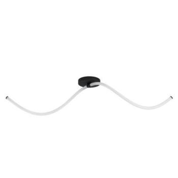 EGLO , 39836 , BANDERILLAS , mennyezeti lámpa , 3000 K , LED , 2X12W , IP20 , fehér, fekete kép