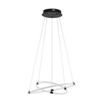 EGLO , 39839 , BANDERILLAS , függeszték , 3000 K , LED , 22W , IP20 , fehér, fekete kép