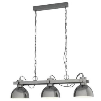 EGLO , 43168 , LUBENHAM 1 , függeszték , E27 , 3X28W , IP20 kép
