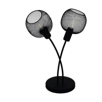 EGLO , 43376 , WRINGTON 1 , asztali lámpa , E14 , 2X40W , IP20 kép