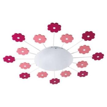 EGLO , 92147 , VIKI 1 , fali-mennyezeti lámpa , E27 , 1X25W , IP20 , fehér kép