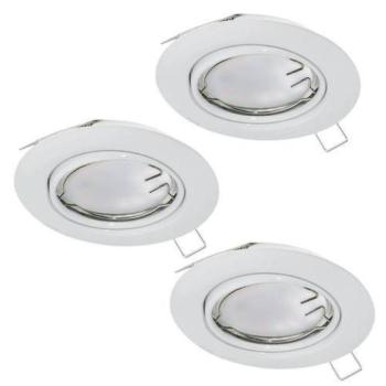 EGLO , 94406 , PENETO , süllyesztett lámpa , GU10 , 3X4,6W , IP20 kép