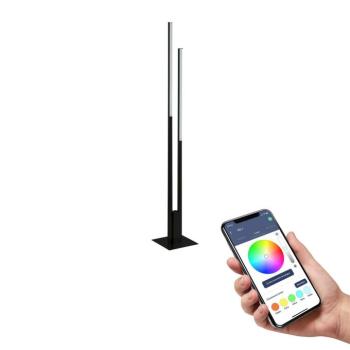 EGLO connect Fraioli-Z LED álló lámpa fekete kép