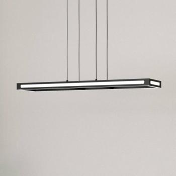 EGLO connect LED-es függesztéklámpa Savilanas-Z, 77 cm, fekete kép