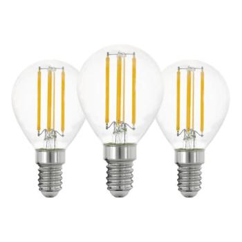 Eglo KÉSZLET 3x LED Izzó VINTAGE P45 E14/7W/230V 2700K  kép