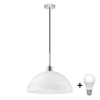Eglo LED csillár kábelre 1xE27/60W/230V fehér  kép