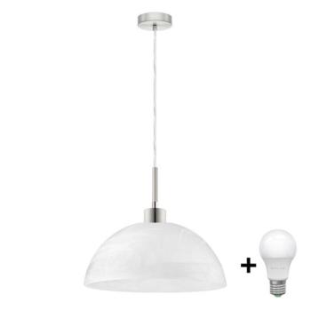 Eglo LED Csillár zsinóron 1xE27/60W/230V fehér  kép