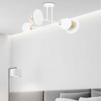EMIBIG Csillár MINERVA 2xE27/15W + 2xE14/10W/230V fehér  kép