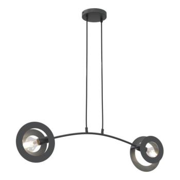 EMIBIG Csillár zsinóron EUFORIA 2xE27/15W/230V fekete  kép