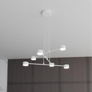 EMIBIG Csillár zsinóron MODUS 6xGX53/10W/230V fehér  kép
