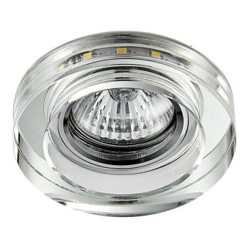Emithor LED mennyezeti lámpa ELEGANT DOUBLE LIGHT GU10/50W+LED/3W kör alakú  kép
