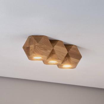 Envostar Peach Puff mennyezeti lámpa poliéder fa 3 kép