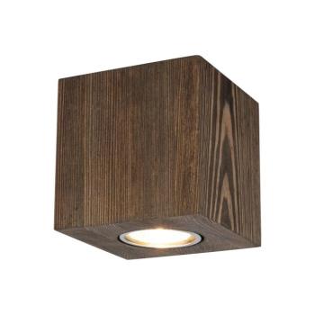 Envostar Tuni downlight, fenyőfa, diófa pácolt kép