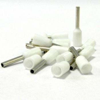 Érvéghüvely , 0,75 , 14 mm , szigetelt, 100 db-os csomag kép