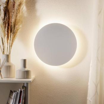 Escale Blade LED fali lámpa, fehér matt, Ø 34 cm kép