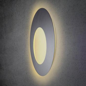 Escale Blade Open LED fali lámpa antracit Ø 79cm kép