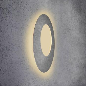 Escale Blade Open LED fali lámpa, beton, Ø 79 cm kép