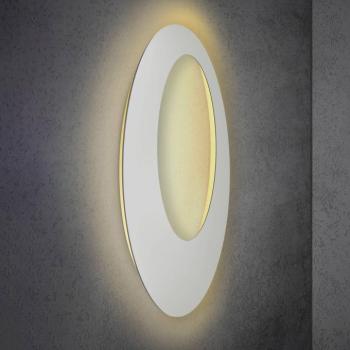 Escale Blade Open LED fali lámpa, ezüst, Ø 95 cm kép