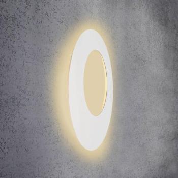 Escale Blade Open LED fali lámpa, fehér, Ø 79 cm kép