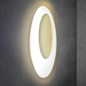 Escale Blade Open LED fali lámpa, fehér, Ø 95 cm kép