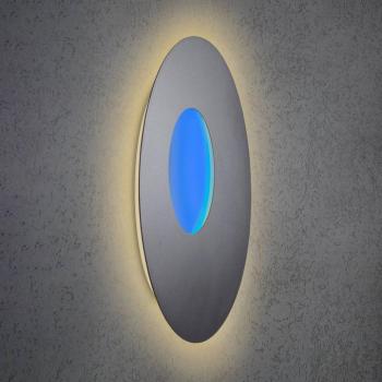Escale Blade Open LED fali lámpa RGBW szürke Ø59cm kép