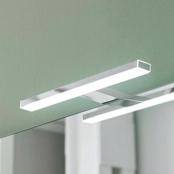 Esther 2 LED-es tükörvilágítás, króm, 28 cm kép
