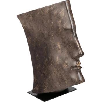 Estilo Home Asztali dísz 29x25x17 cm gyanta/rézszínű  kép