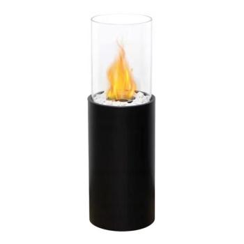 Estilo Home Bio kandalló ROMA 26,5x80,5 cm 2kW fekete + védőfedél  kép