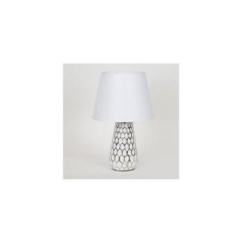 Eurolamp Asztali lámpa 1xE14/40W/230V fehér/ezüst  kép