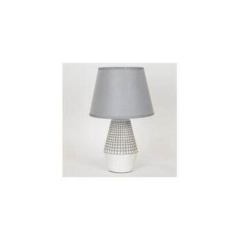 Eurolamp Asztali lámpa 1xE14/40W/230V fehér/szürke  kép