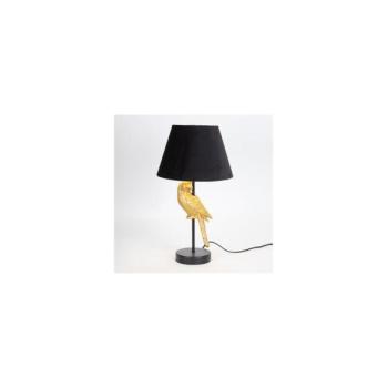 Eurolamp Asztali lámpa 1xE27/40W/230V fekete/arany  kép