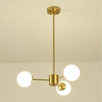 Eurolamp Csillár rúdon 3xE27/40W/230V réz  kép