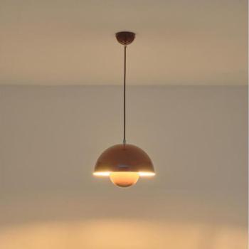 Eurolamp Csillár zsinóron 1xE27/15W/230V piros  kép