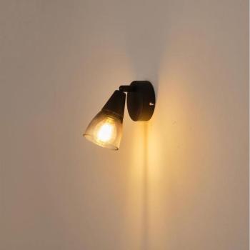 Eurolamp Fali spotlámpa CLASSY 1xE14/7W/230V füstös  kép